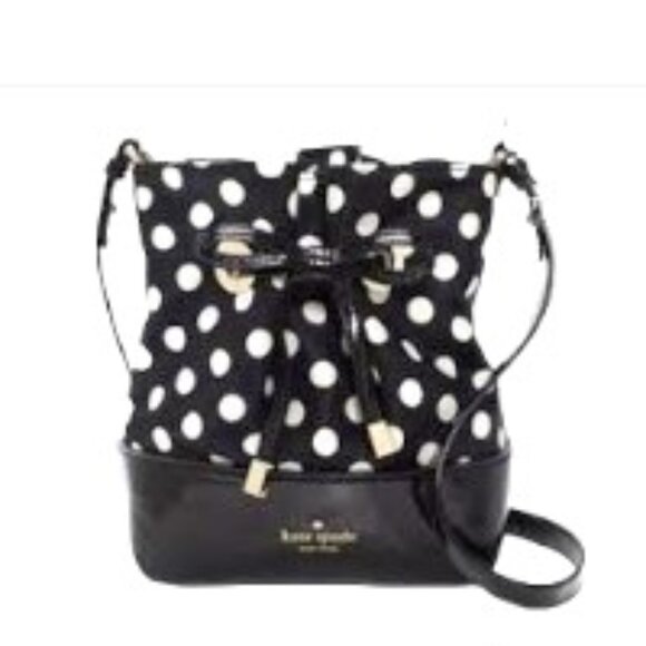 Rare Kate Spade Polka Dot Bag - Picture 2 of 11